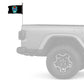 Sugar Skull 12"x18" Forever Wave Flag for Jeep Wrangler TJ 1996-2006