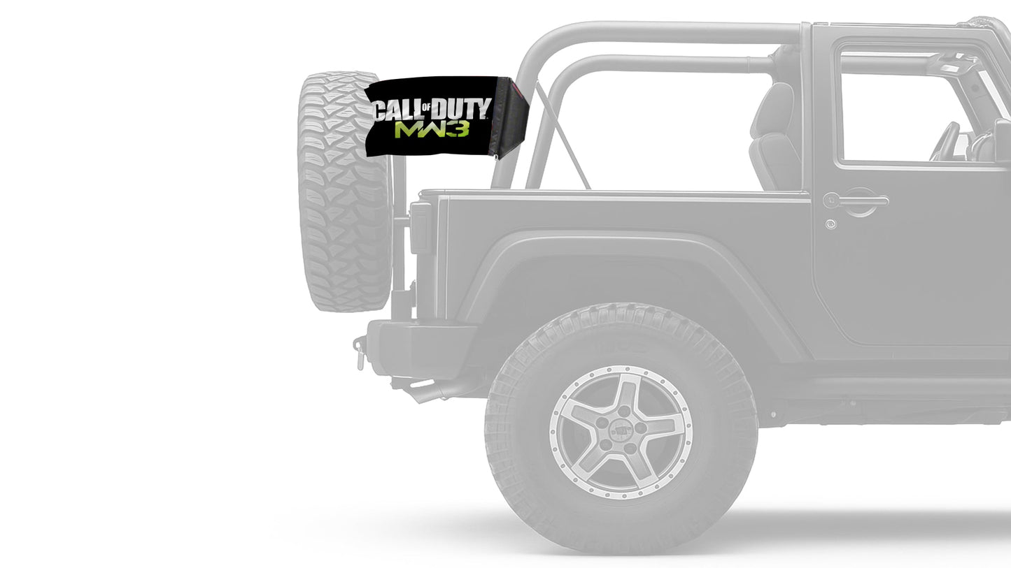 Call Of Duty 12"x18" Forever Wave Flag for Jeep Wrangler CJ-7 and CJ-8 1976-1986