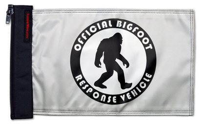 Bigfoot 12"x18" Forever Wave Flag for Jeep Wrangler TJ 1996-2006