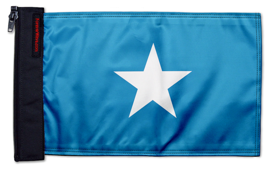 Bonnie Blue 12"x18" Forever Wave Flag