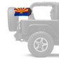 State Flag Arizona 12"x18" Forever Wave Flag for Jeep Wrangler JLU 4-Door 2018-Present