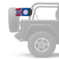 State Flag Georgia Old Style 12"x18" Forever Wave Flag for Jeep Wrangler CJ-7 and CJ-8 1976-1986