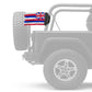State Flag Hawaii 12"x18" Forever Wave Flag for Jeep Wrangler JK 2-Door 2007-2018