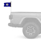 State Flag Kentucky 12"x18" Forever Wave Flag for Jeep Wrangler JL 2-Door 2018-Present