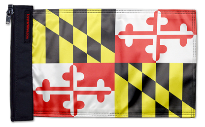 State Flag Maryland 12"x18" Forever Wave Flag for Jeep Wrangler JL 2-Door 2018-Present