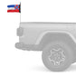 State Flag Mississippi 12"x18" Forever Wave Flag for Jeep Wrangler JK 2-Door 2007-2018