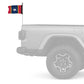 State Flag Mississippi Old Style 12"x18" Forever Wave Flag for Jeep Wrangler JL 2-Door 2018-Present