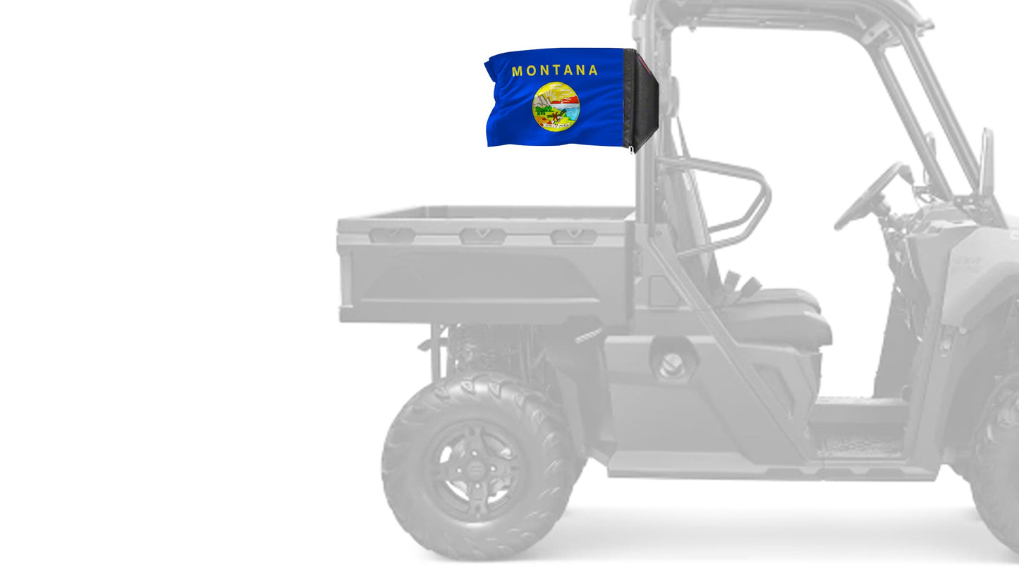 State Flag Montana 12"x18" Forever Wave Flag