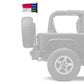 State Flag North Carolina 12"x18" Forever Wave Flag for Jeep Wrangler JL 2-Door 2018-Present