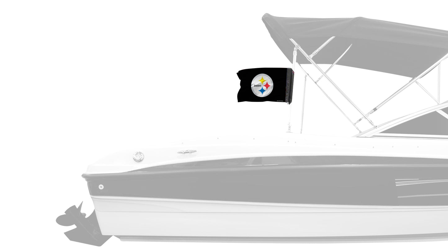 Pittsburgh Steelers 11"x17" Forever Wave Flag