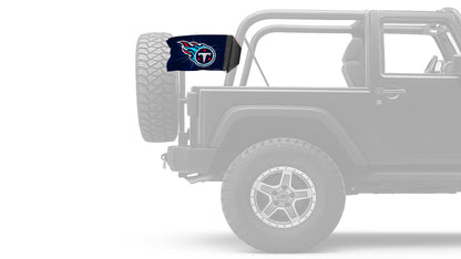 Tennessee Titans 11"x17" Forever Wave Flag for Jeep Wrangler TJ 1996-2006