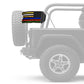 USA Subdued First Responders 12"x18" Forever Wave Flag for Jeep Wrangler JKU 4-Door 2007-2018