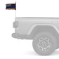 USA Subdued Honor The 4 12"x18" Forever Wave Flag for Jeep Wrangler YJ 1986-1995