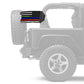 USA Subdued Honor The 4 12"x18" Forever Wave Flag for Jeep Wrangler YJ 1986-1995