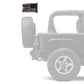 USA Subdued Nurses 12"x18" Forever Wave Flag for Jeep Wrangler CJ-7 and CJ-8 1976-1986