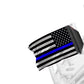 USA Subdued Thin Blue Line 12"x18" Forever Wave Flag