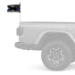 USA Subdued Thin Blue Line K9 12"x18" Forever Wave Flag for Jeep Wrangler CJ-7 and CJ-8 1976-1986