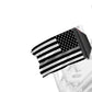 USA Subdued Thin Grey Line 12"x18" Forever Wave Flag