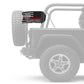 USA Subdued Thin Red Line Punisher 12"x18" Forever Wave Flag for Jeep Wrangler LJ 2003-2006