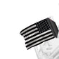 USA Subdued Thin White Line 12"x18" Forever Wave Flag