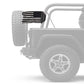 USA Subdued Thin White Line 12"x18" Forever Wave Flag for Jeep Wrangler CJ-7 and CJ-8 1976-1986