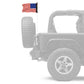 USA Ol' Glory - The Stars and Stripes 12"x18" Forever Wave Flag for Jeep Wrangler CJ-7 and CJ-8 1976-1986