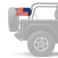 USA Ol' Glory - The Stars and Stripes 12"x18" Forever Wave Flag for Jeep Wrangler JKU 4-Door 2007-2018
