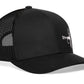 Fly Fishing Trucker Hat  |  Black Fly Fishing Snapback