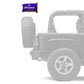 Minnesota Vikings 11"x17" Forever Wave Flag for Jeep Wrangler JK 2-Door 2007-2018