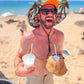 Aloha! Hawaiian Hula Beach Straw Hat
