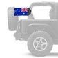 Australia 12"x18" Forever Wave Flag for Jeep Wrangler YJ 1986-1995