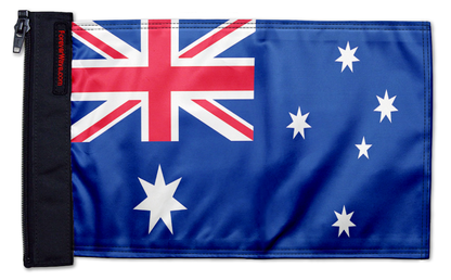 Australia 12"x18" Forever Wave Flag for Jeep Wrangler JL 2-Door 2018-Present