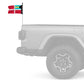 Bahamas Courtesy 12"x18" Forever Wave Flag for Jeep Wrangler YJ 1986-1995