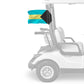 Bahamas 12"x18" Forever Wave Flag