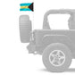 Bahamas 12"x18" Forever Wave Flag for Bronco