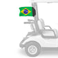 Brazil 12"x18" Forever Wave Flag