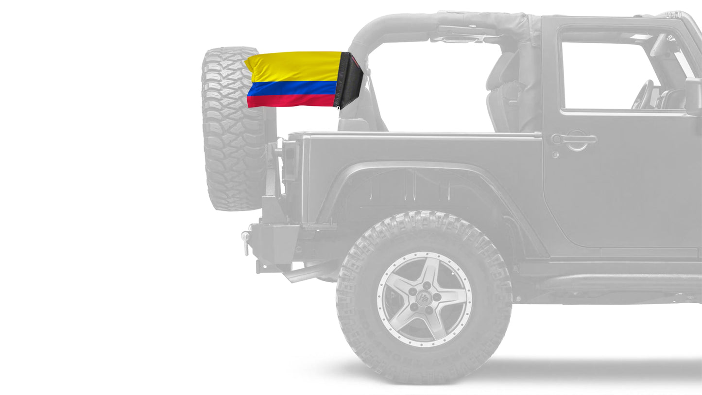 Colombia 12"x18" Forever Wave Flag