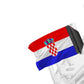 Croatia 12"x18" Forever Wave Flag
