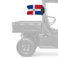 Dominican Republic 12"x18" Forever Wave Flag