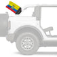 Ecuador 12"x18" Forever Wave Flag