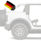 Germany 12"x18" Forever Wave Flag for Bronco