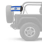 Israel 12"x18" Forever Wave Flag for Jeep Wrangler YJ 1986-1995
