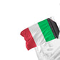 Italy 12"x18" Forever Wave Flag
