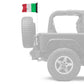 Italy 12"x18" Forever Wave Flag for Bronco