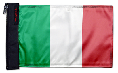 Italy 12"x18" Forever Wave Flag for Bronco