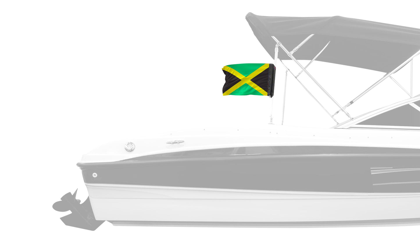 Jamaica 12"x18" Forever Wave Flag
