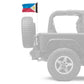 Philippines 12"x18" Forever Wave Flag for Jeep Wrangler CJ-7 and CJ-8 1976-1986