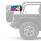 Philippines 12"x18" Forever Wave Flag for Jeep Wrangler CJ-7 and CJ-8 1976-1986