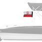 Poland 12"x18" Forever Wave Flag
