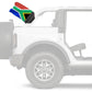South Africa 12"x18" Forever Wave Flag